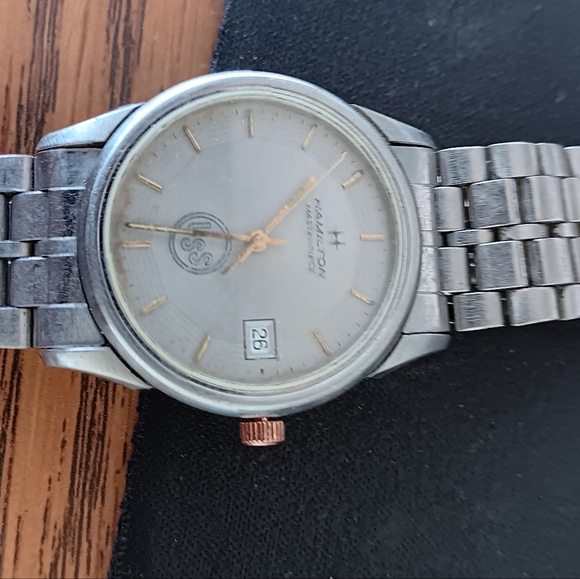 Vintage 60s Hamilton Masterpiece Issued for USS Honors Veteran - Picture 3 of 7